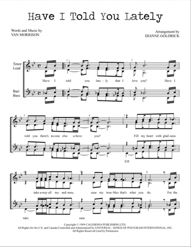 Have I Told You Lately