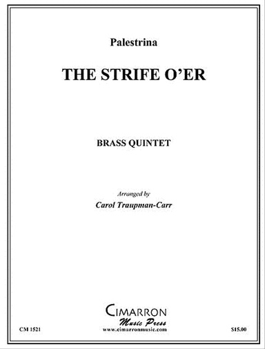 The Strife is O'er