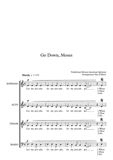 Go Down, Moses