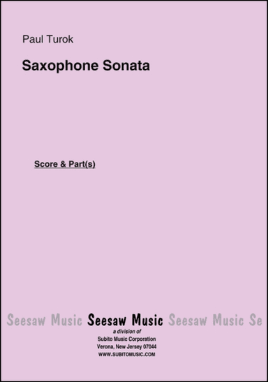 Saxophone Sonata