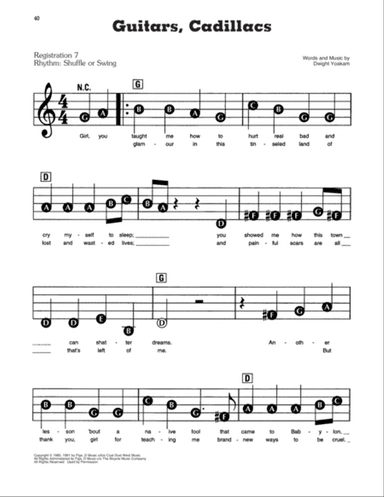 Guitars, Cadillacs