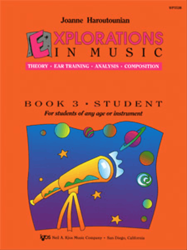 Explorations in Music, Book 3 (Book & CD)