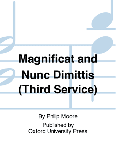 Magnificat and Nunc Dimittis (Third Service)
