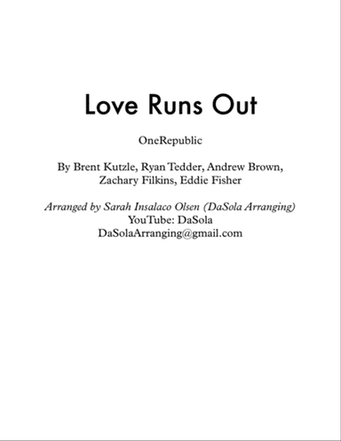 Love Runs Out