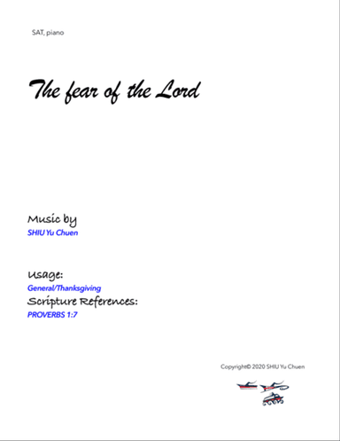 The fear of the Lord