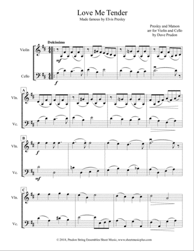 Love Me Tender