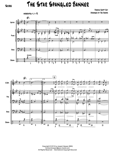 Star Spangled Banner (Jazz Combo)