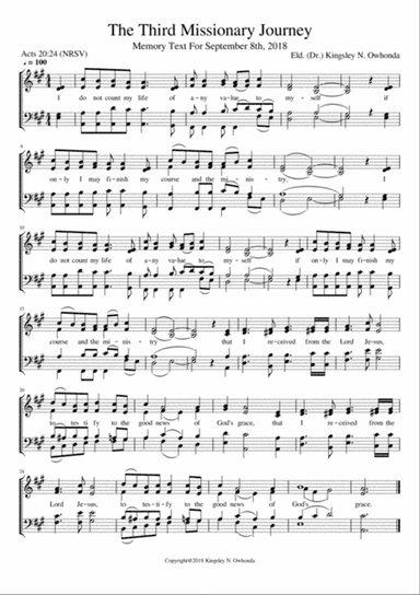 The third missionary journey