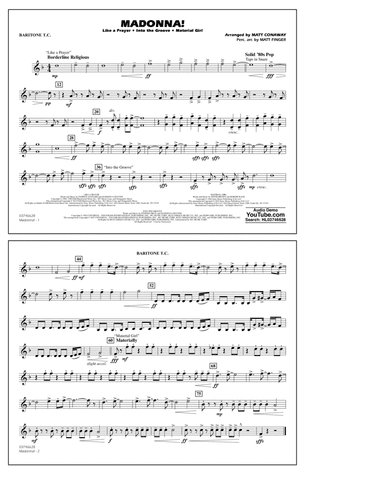 Madonna! (arr. Matt Conaway) - Baritone T.C.