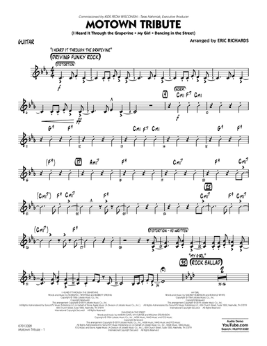 Motown Tribute - Guitar
