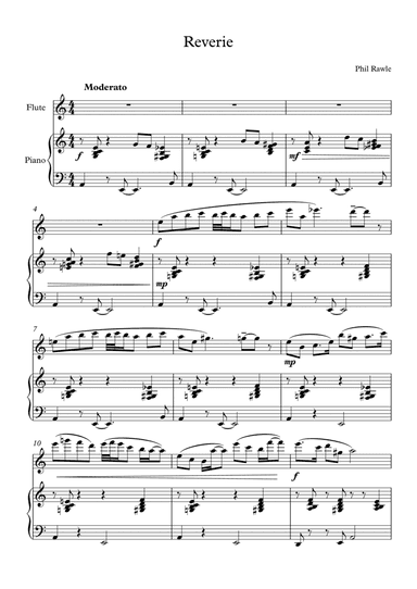 Reverie - Flute Solo with Piano