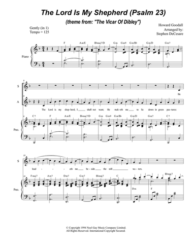 Psalm 23 (theme From The Vicar Of Dibley)