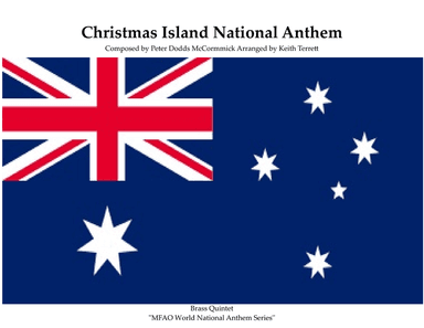 Christmas Island National Anthem for Brass Quintet