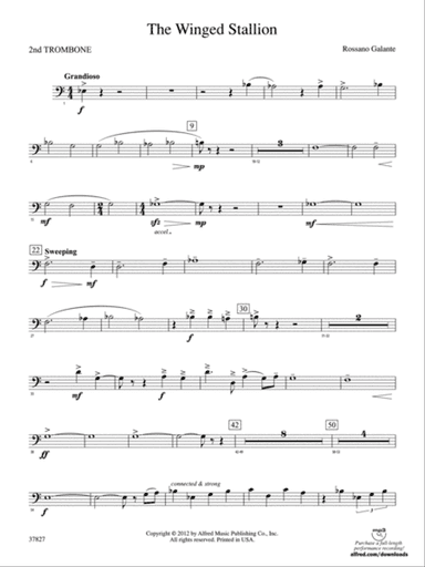 The Winged Stallion: 2nd Trombone
