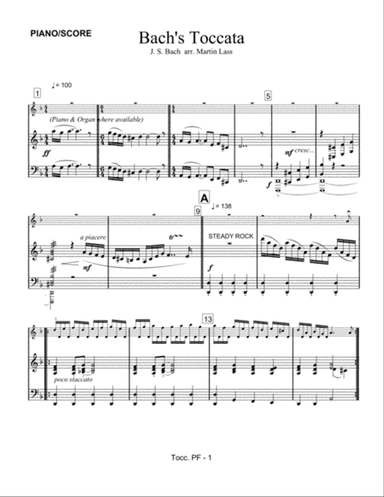 Bach's Toccata