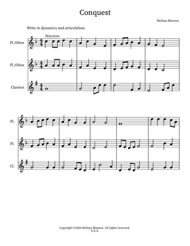 3 Woodwind Trios