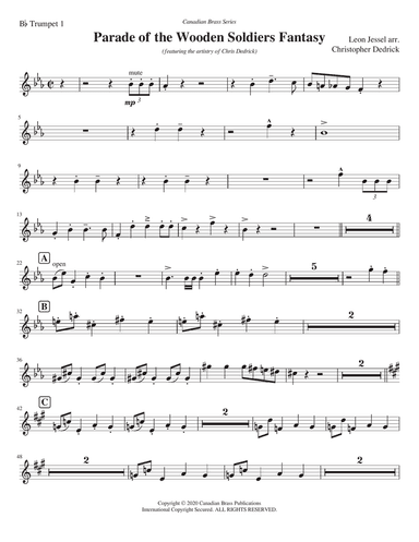 Parade of the Wooden Soldiers Fantasy - Bb Trumpet 1