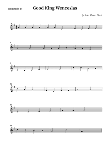 Good King Wenceslas