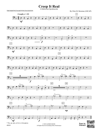 Creep It Real: 1st Trombone