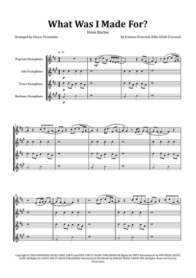 What Was I Made For?