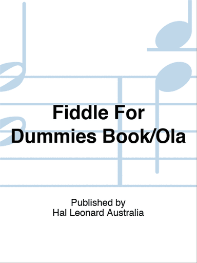 Fiddle For Dummies Book/Online Audio