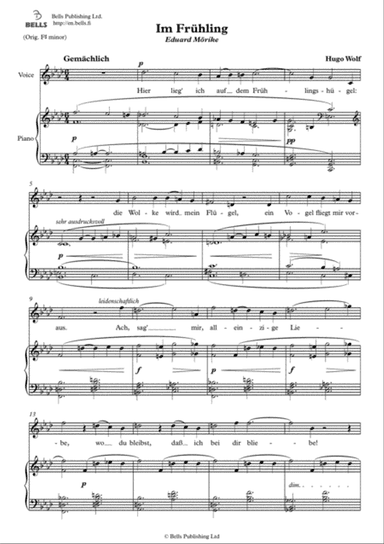 Im Fruhling (F minor)
