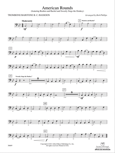 American Rounds: 1st Trombone