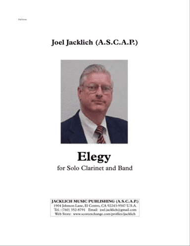 Elegy for Solo Clarinet and Band