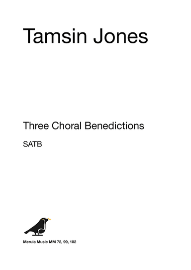 Three Choral Benedictions