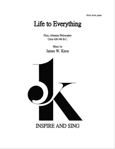 Life to Everything SSAA and piano