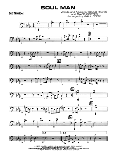 Soul Man: 2nd Trombone