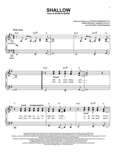 Shallow (from A Star Is Born)