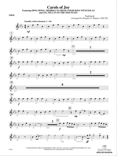 Carols of Joy: Oboe
