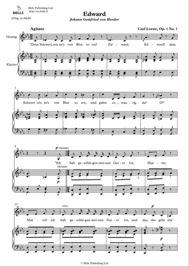 Edward, Op. 1 No. 1 (C minor)