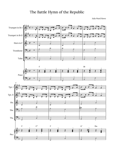 The Battle Hymn of the Republic