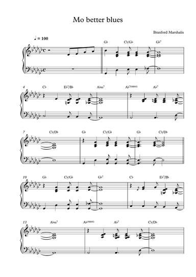 Mo Better Blues