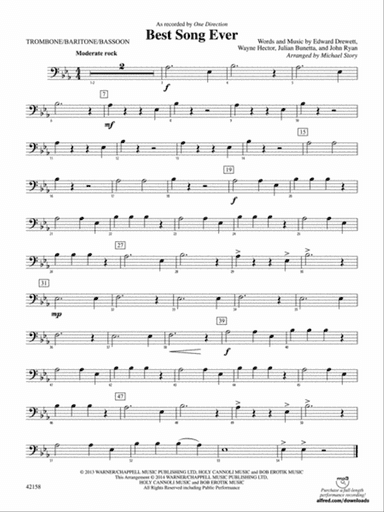 Best Song Ever: 1st Trombone
