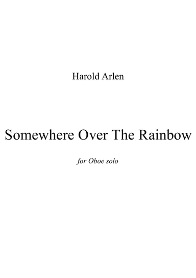 Over The Rainbow