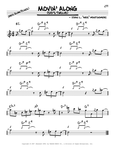 Movin' Along (Sid's Twelve)