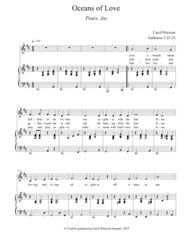 Oceans of Love (Peace, Joy)