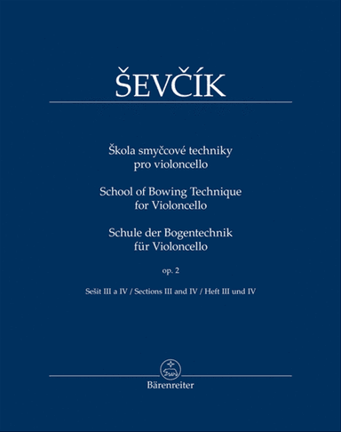 School of Bowing Technique for Violoncello, op. 2