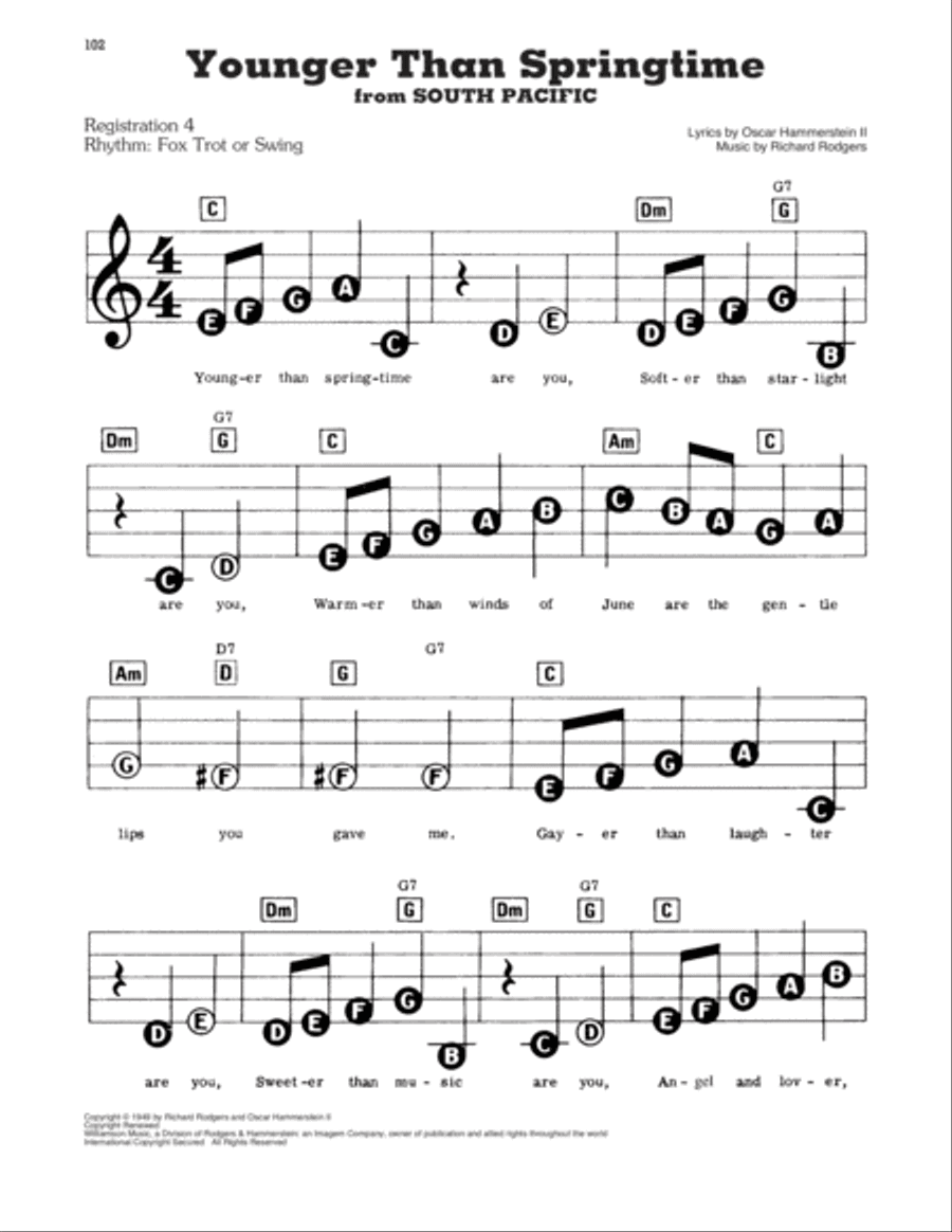 Younger Than Springtime (from South Pacific)