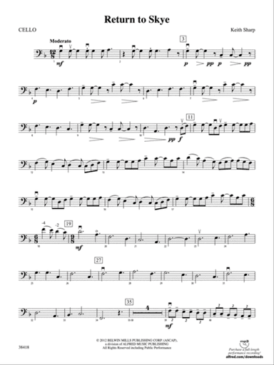 Return to Skye: Cello