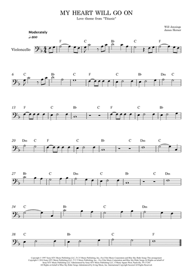 My Heart Will Go On (love Theme From 'titanic')