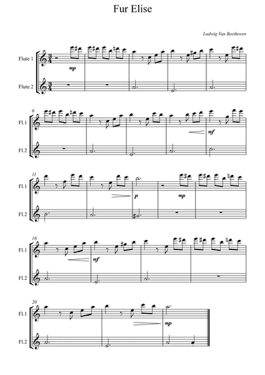 Fur Elise - Beethoven