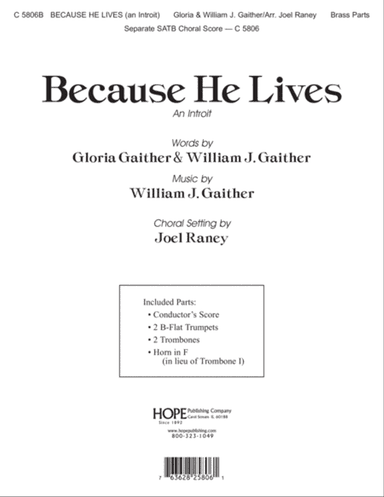Because He Lives (An Introit)
