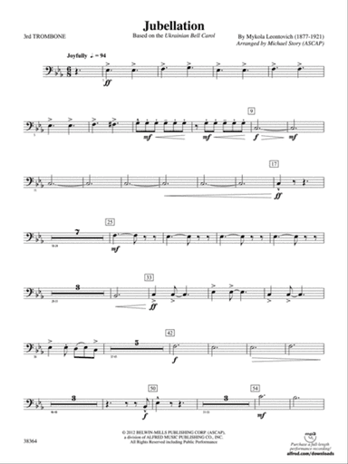 Jubellation: 3rd Trombone
