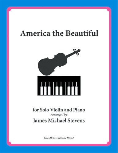America the Beautiful - Violin and Piano