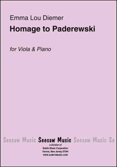 Homage to Paderewski