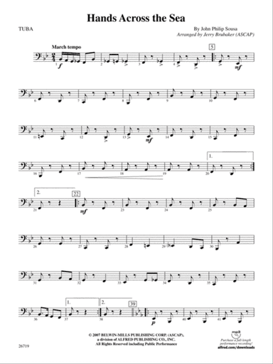 Hands Across the Sea: Tuba